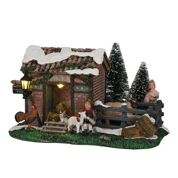 Luville Molendam Kinderboerderij | 2x AA | 6 x 12,5 x 9,5 cm LLU10031 - 1