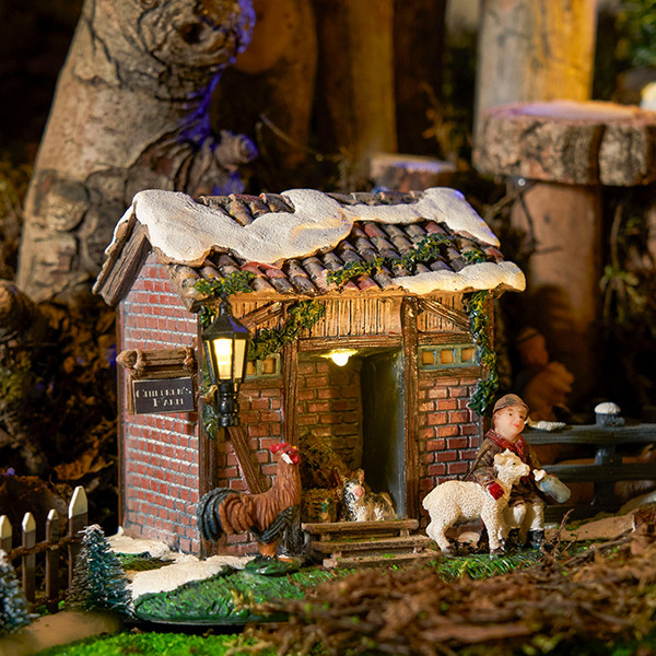 Luville Molendam Kinderboerderij | 2x AA | 6 x 12,5 x 9,5 cm LLU10031 - 2