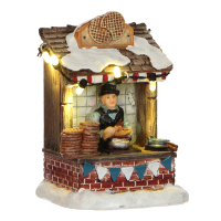 Luville Molendam Stroopwafel markt | 2x AA | 7 x 6 x 10 cm LLU10027