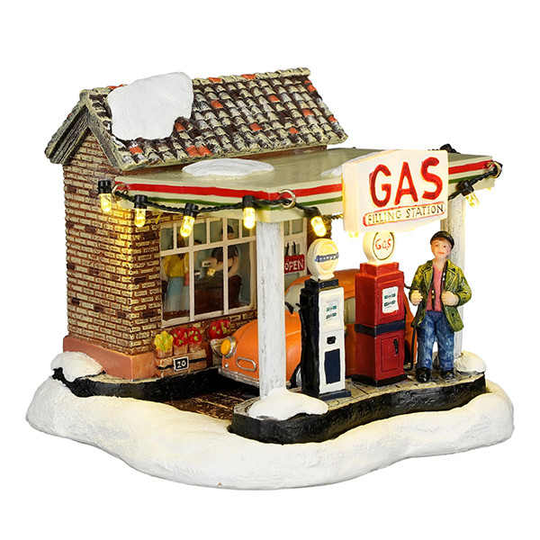 Luville Molendam Tankstation | 2x AA | 14 x 13 x 11 cm LLU10130 - 1