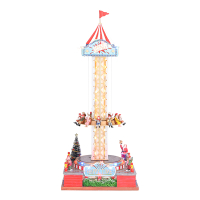 Luville Op en neer springende attractie | Inclusief adapter | 23 x 23 x 55 cm LLU10062