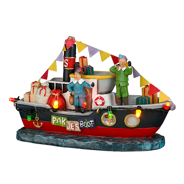 Luville Pakjesboot Small | 2x AA | 13 x 6 x 9 cm LLU10333 - 1