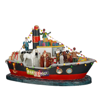 Luville Sinterklaas | Pakjesboot | 32,5 x 17,5 x 19 cm | Multicolor LLU10171