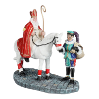 Luville Sinterklaas Sint, pieter en ozosnel | 10 x 5,5 x 9,5 cm LLU10201 Luville Sinterklaas Sint, pieter en ozosnel | 10 x 5,5 x 9,5 cm LLU10201