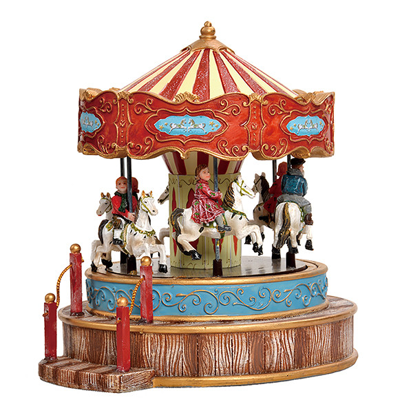 Luville Ville de Reidy Carrousel | Adapter inbegrepen | 17,5 x 16 x 18 cm LLU10089 - 1
