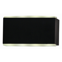 Luxform oplaadbare wandlamp | Cube | 20 lm | zwart  LLU00052