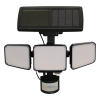 Luxform solar anti-inbraak | La Rioja | PIR-sensor | 2500 lm | zwart