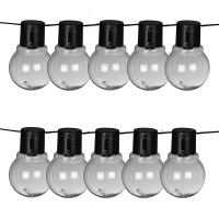 Luxform solar lichtsnoer | Menorca | 3,8 meter | 10 lampen  LLU00048