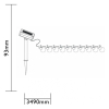 Luxform solar lichtsnoer | Menorca | 3,8 meter | 10 lampen  LLU00048 - 2