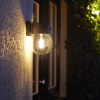 Luxform solar wandlamp | Nice | 3000K | Zwart  LLU00031 - 3