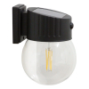 Luxform solar wandlamp | Nice | 3000K | Zwart  LLU00031