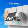 Meari Beveiligingscamera N2 Solar | 3MP | Pan-Tilt | Op accu/solar | IP65 | WiFi | Wit LME00004 - 7