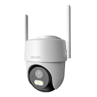 Meari Beveiligingscamera S2 Plus | 4MP | Pan-Tilt | IP65 | WiFi | Wit LME00002