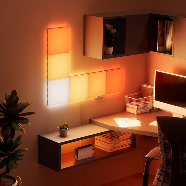 Nanoleaf Blocks Big Squares Smarter Kit | 1200-6500K + RGB | 6 stuks | startset  LNA00087 - 3