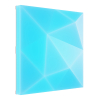 Nanoleaf Blocks Textured Big Squares | 1200-6500K + RGB | 2 stuks | Uitbreidingsset  LNA00086 - 1