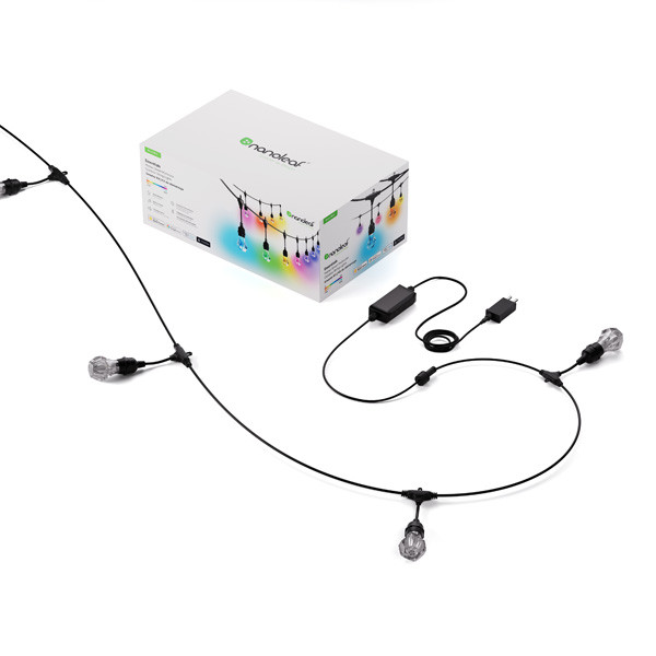 Nanoleaf Essentials Matter Smart Multicolour Outdoor String Light | 30 meter | Startset  LNA00075 - 1