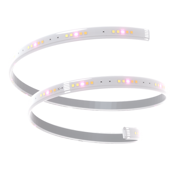 Nanoleaf Essentials Smart Light Strip | 1 meter | 9W | RGB + 2700-6500K | Uitbreidingsset  LNA00030 - 2