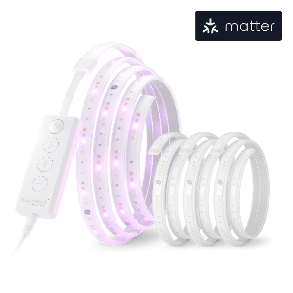 Nanoleaf Essentials Smart Light Strip | 5 meter | 23W | RGB + 2700-6500K | Startset  LNA00053 - 2