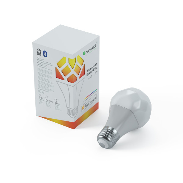 Nanoleaf Essentials Smart lamp E27 | 9W | RGB + 2700-6500K  LNA00027 - 1