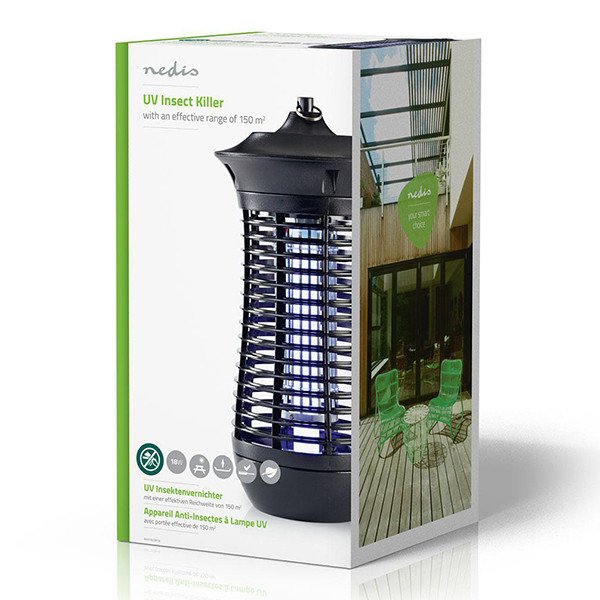 Elektrische Muggenlamp | 18 W | 150 m² | Zwart LNE00250 - 2