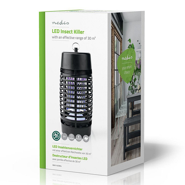 Elektrische Muggenlamp | 3 W | 30 m² | Zwart LNE00253 - 2