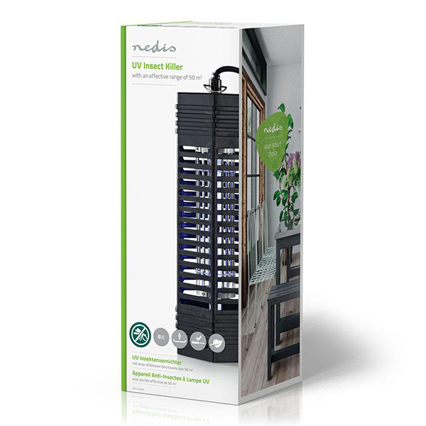 Elektrische Muggenlamp | 6 W |  50 m² | Zwart LNE00252 - 2