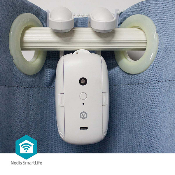 Nedis Gordijnrobot | Rail | Bluetooth | Wit LNE00202 - 5