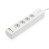 Nedis Nedif SmartLife Slimme stekkerdoos met energiemeter | Max. 3680W | Wit  LNE00194 - 1