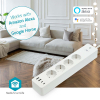 Nedis Nedif SmartLife Slimme stekkerdoos met energiemeter | Max. 3680W | Wit  LNE00194 - 3