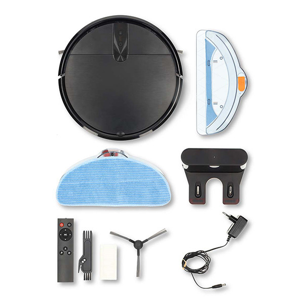 Nedis Robotstofzuiger | Willekeurig | Zwart | WiFi (Tuya) LNE00238 - 9