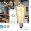 Nedis Slimme E27 lamp | Edison ST64 | Filament  | Goud | 1800-6500K | Dimbaar | 4.9W (40W)  LNE00198 - 3