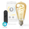 Nedis Slimme E27 lamp | Edison ST64 | Filament  | Goud | 1800-6500K | Dimbaar | 4.9W (40W)  LNE00198 - 4