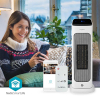 Nedis Slimme Ventilatorkachel | 2 Warmte Standen | Zwenkfunctie | WiFi (Tuya) | Wit | 2000W LNE00207 - 5