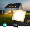 Nedis Slimme breedstraler met sensor | Vierkant | IP44 | WiFi (Tuya) | Zwart | 20W LNE00227 - 6