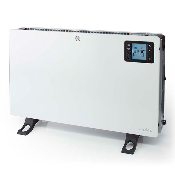 Nedis Slimme convectorkachel | Instelbare thermostaat | WiFi (Tuya) | Wit | 2000W LNE00206 - 1