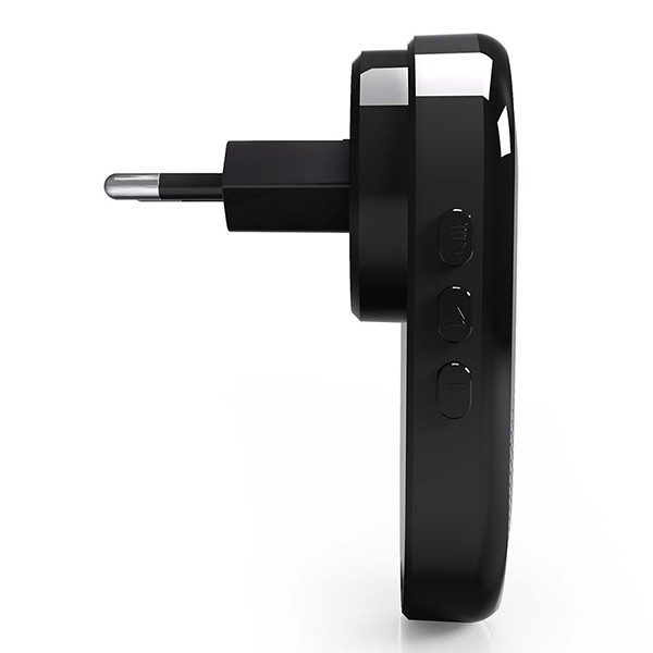 Nedis Slimme deurbel gong | Netvoeding | Zwart | 1W LNE00215 - 2