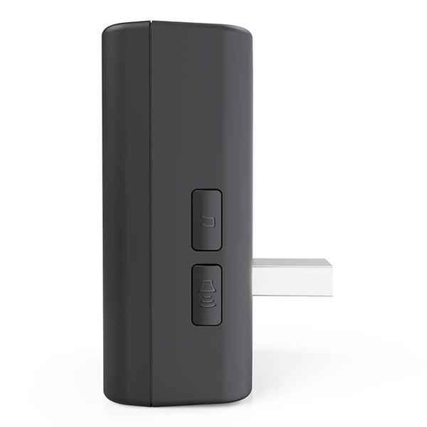 Nedis Slimme deurbel inclusief gong | Batterijvoeding | 1080p | Zwart | IP54 | WiFi (Tuya) LNE00214 - 3