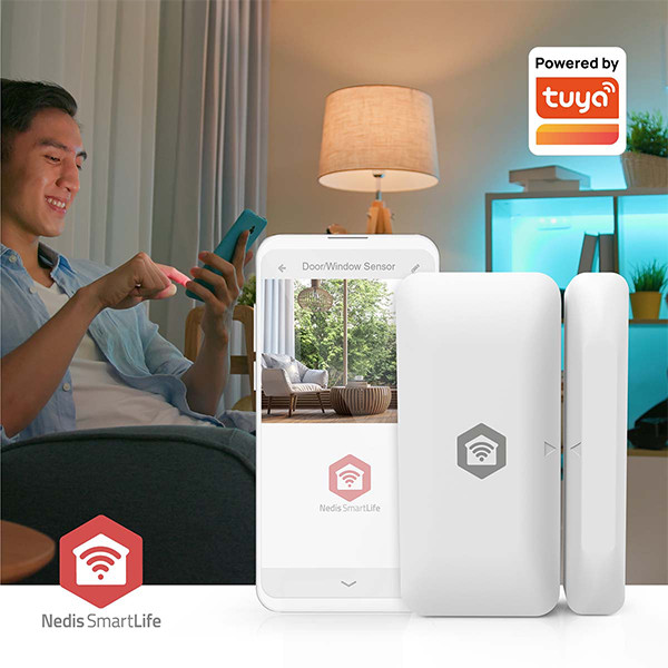 Nedis Slimme deur/raam sensor | Batterijvoeding | Zigbee | Wit LNE00245 - 6