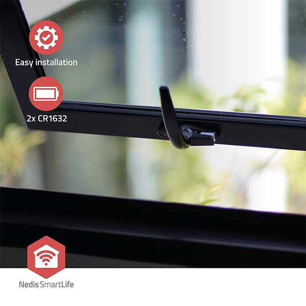 Nedis Slimme deur/raam sensor | Batterijvoeding | Zigbee | Wit LNE00245 - 8