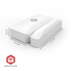 Nedis Slimme deur/raam sensor | Batterijvoeding | Zigbee | Wit LNE00245 - 9