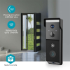 Nedis Slimme dual cam deurbel inclusief gong | Batterijvoeding | 2x 1080p | Zwart | IP54 | WiFi (Tuya) LNE00214 - 7