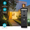 Nedis Slimme dual cam deurbel inclusief gong | Batterijvoeding | 2x 1080p | Zwart | IP54 | WiFi (Tuya) LNE00214 - 8