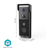 Nedis Slimme dual cam deurbel inclusief gong | Batterijvoeding | 2x 1080p | Zwart | IP54 | WiFi (Tuya) LNE00214 - 9