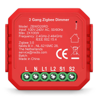 Nedis Slimme inbouwmodule | Dubbele Triac Dimmer | Zigbee | 2x100W
