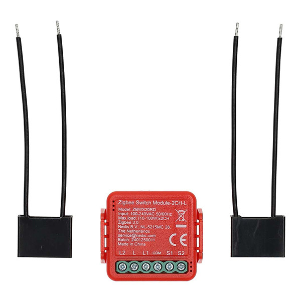 Nedis Slimme inbouwmodule | Dubbele schakelaar | | Zigbee | 2x100W LNE00249 - 6