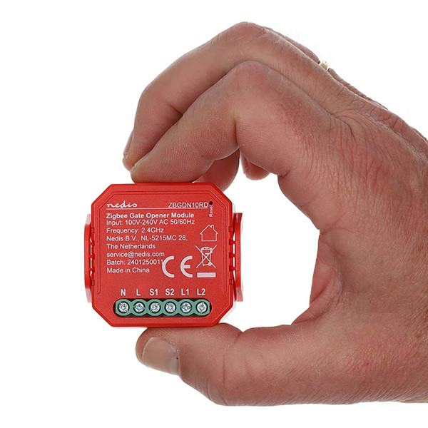 Nedis Slimme inbouwmodule | Garagedeur Opener | Zigbee | 2.5W LNE00241 - 2