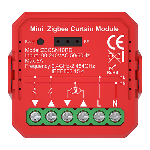 Nedis Slimme inbouwmodule | Rolluiken/jaloezieën | Zigbee | 1000W LNE00240 - 1