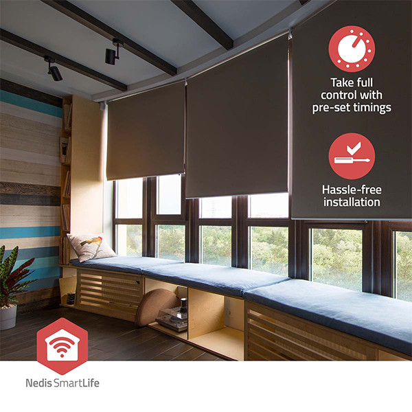 Nedis Slimme inbouwmodule | Rolluiken/jaloezieën | Zigbee | 1000W LNE00240 - 8
