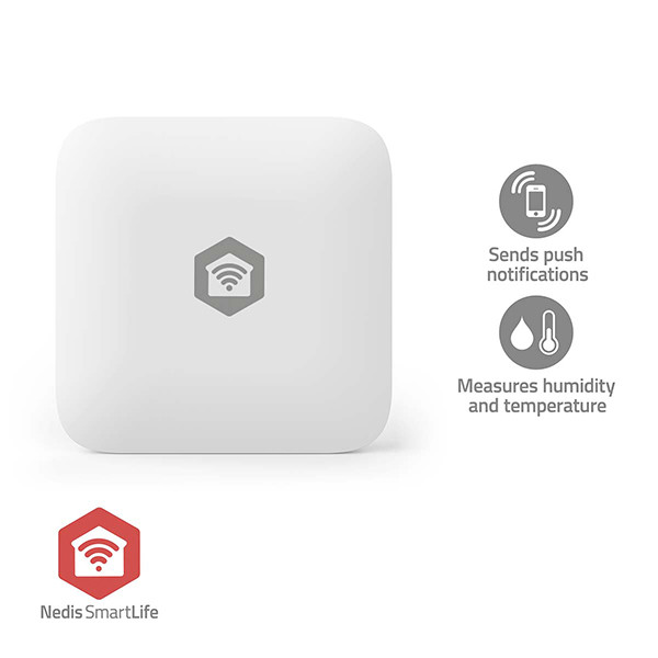 Nedis Slimme klimaatsensor | Batterijvoeding | Zigbee | Wit LNE00244 - 3