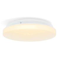 Nedis Slimme plafondlamp | Rond | Ø 26 cm | RGB + 2700-6500K | Wit | WiFi (Tuya) | 18W